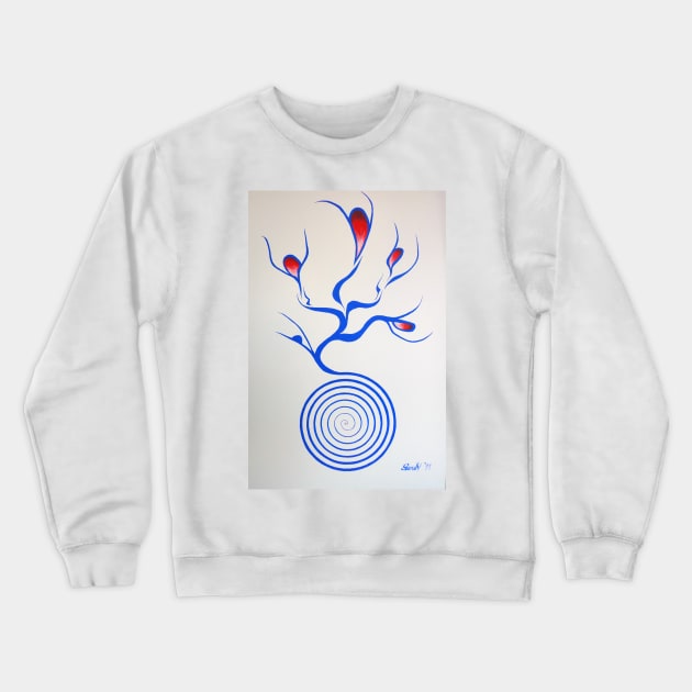 Birth of the elves Crewneck Sweatshirt by wernerszendi